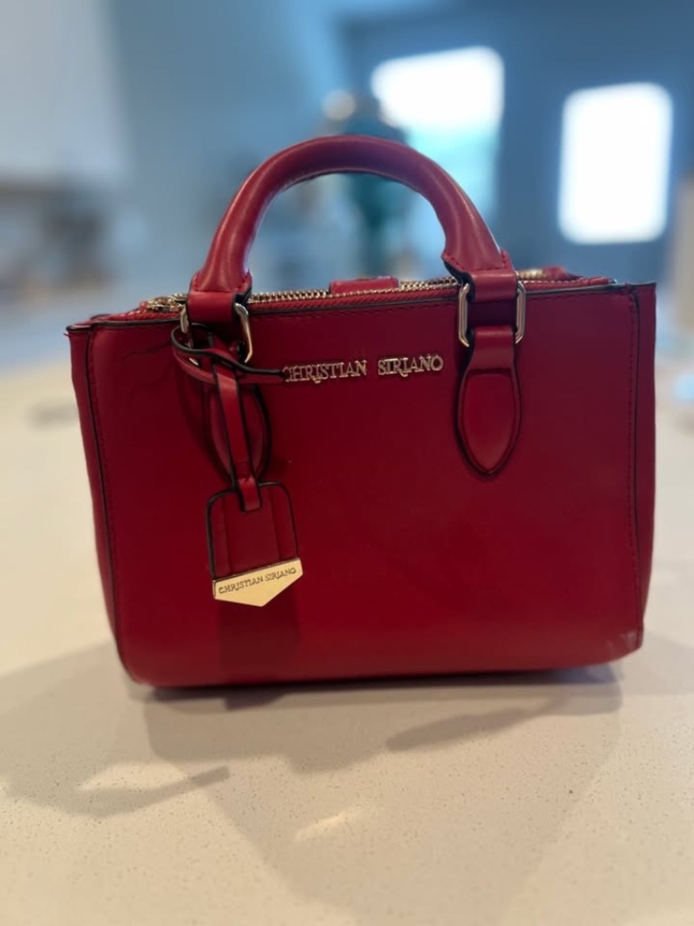 Red Mini Satchel